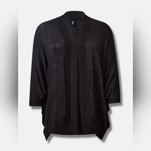 Torrid, Women's Plus, Size 5/6, Black with Metalic Thread